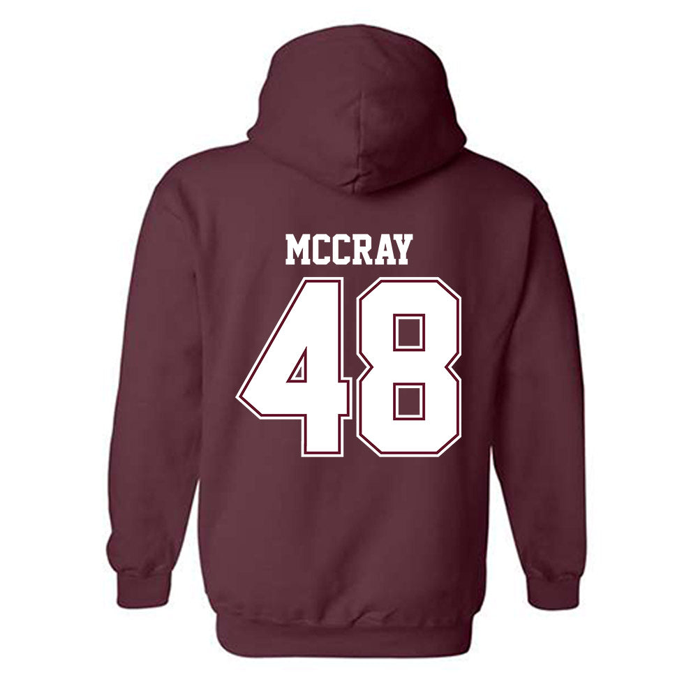 AAMU - NCAA Football : Elijah McCray - Classic Shersey Hooded Sweatshirt Style003