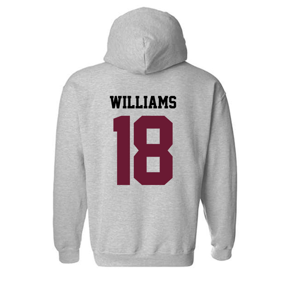 AAMU - NCAA Football : Tervae Williams - Classic Shersey Hooded Sweatshirt Style001
