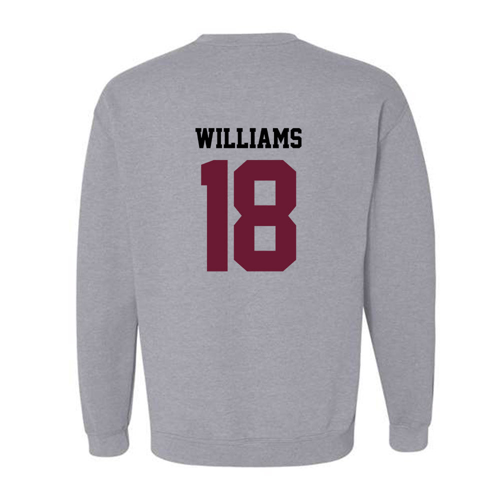 AAMU - NCAA Football : Tervae Williams - Classic Shersey Crewneck Sweatshirt Style001