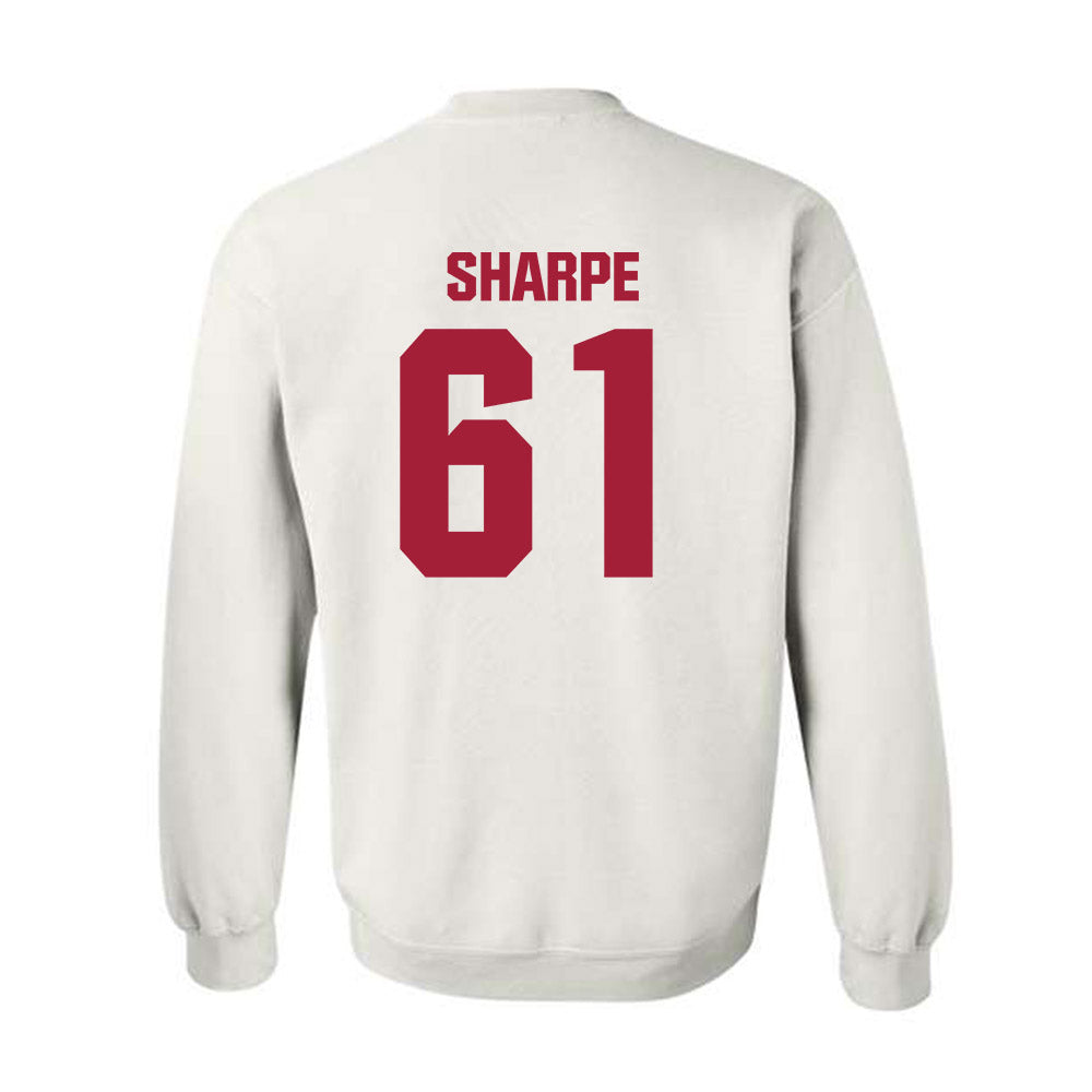 Alabama - Football Alumni : Jimmy Sharpe - Classic Shersey Crewneck Sweatshirt Style007