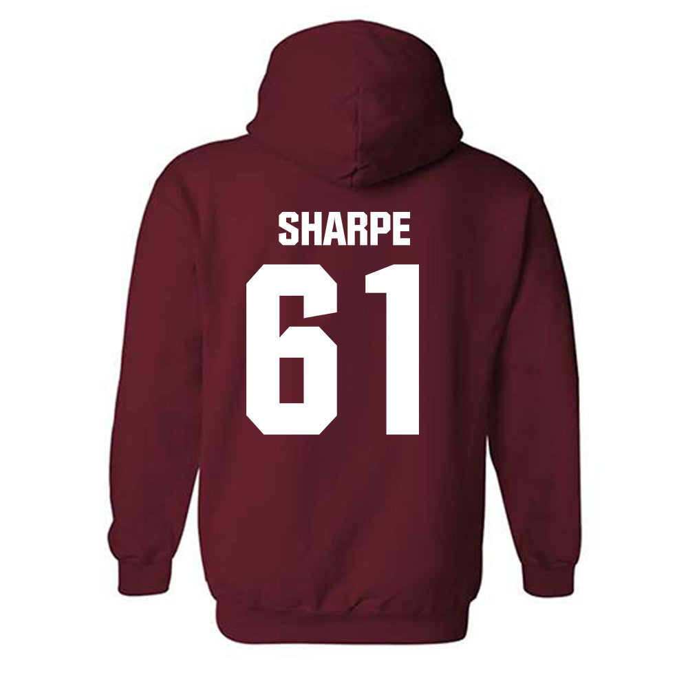 Alabama - Football Alumni : Jimmy Sharpe - Classic Shersey Hooded Sweatshirt Style009