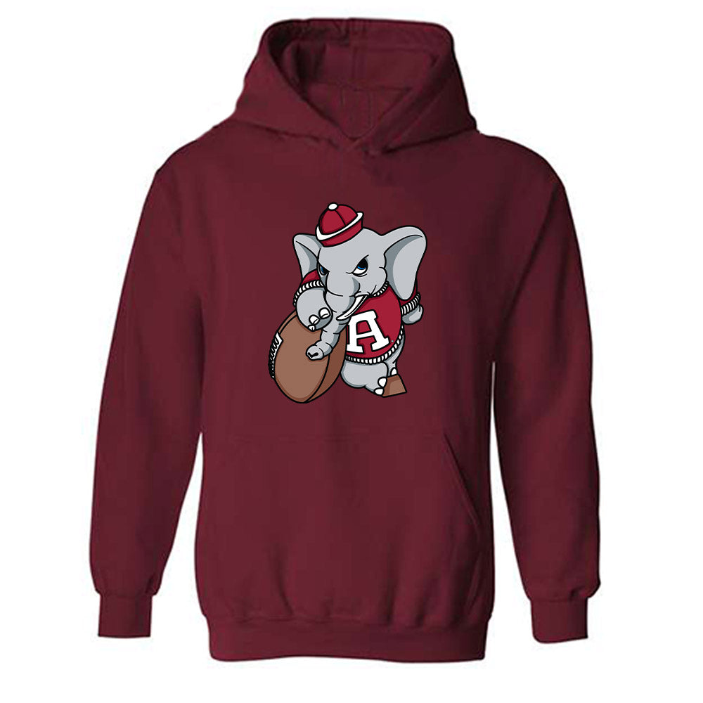 Alabama - Football Alumni : Jimmy Sharpe - Classic Shersey Hooded Sweatshirt Style009