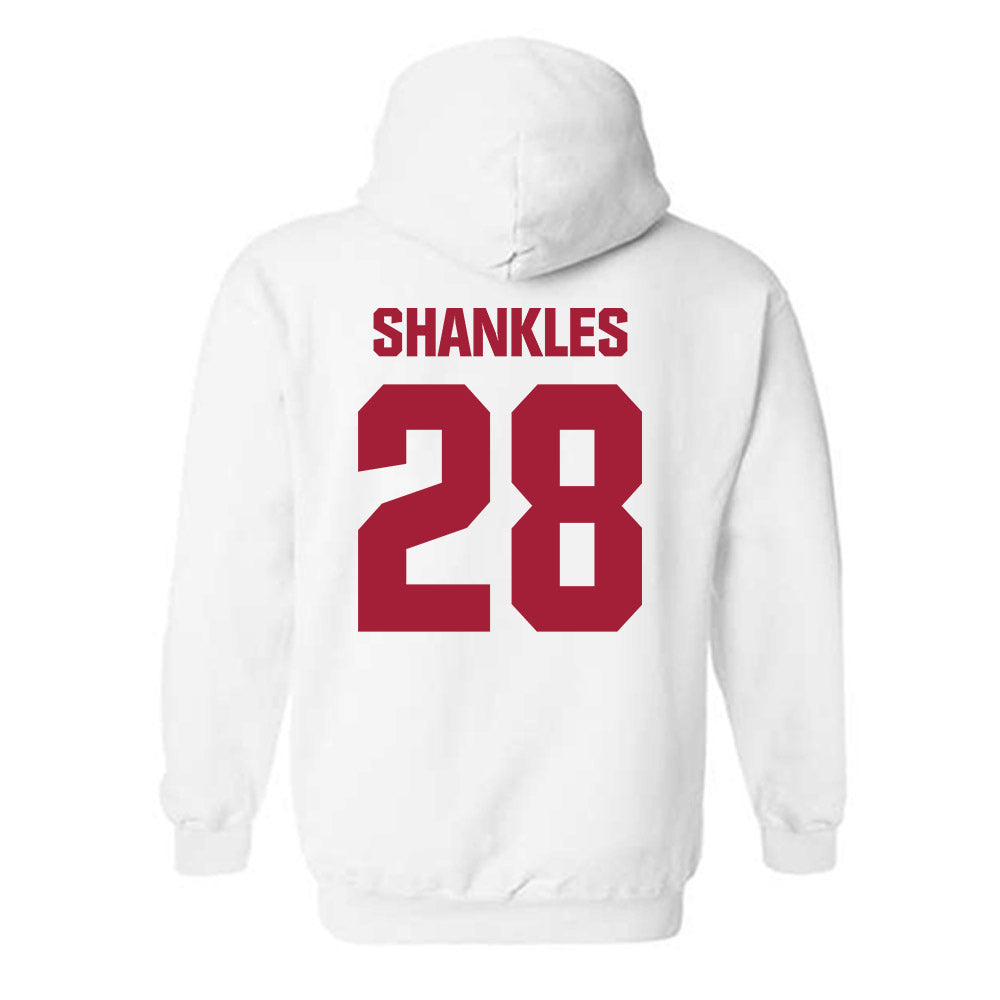 Alabama - Football Alumni : Don Shankles - Classic Shersey Hooded Sweatshirt Style007