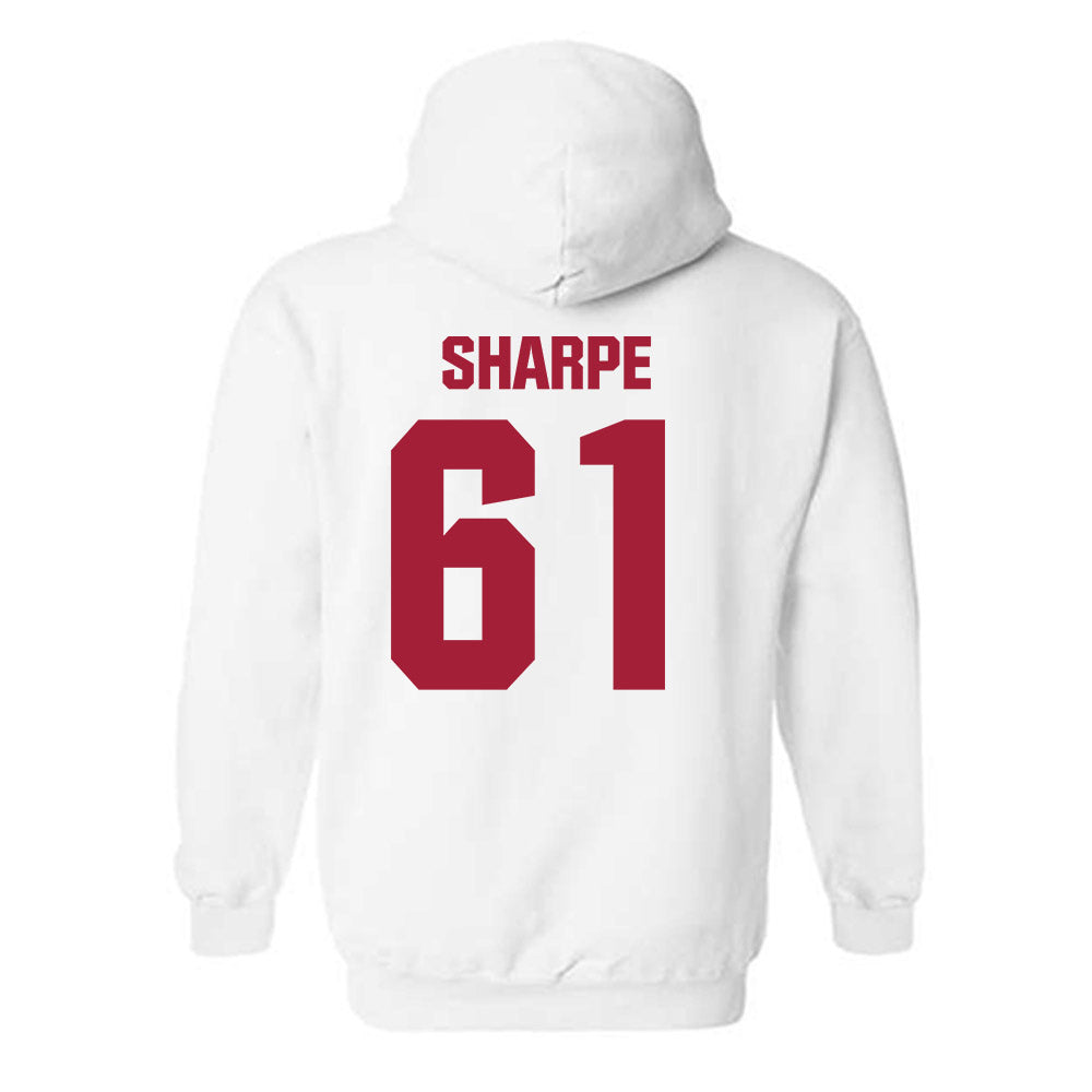 Alabama - Football Alumni : Jimmy Sharpe - Classic Shersey Hooded Sweatshirt Style002