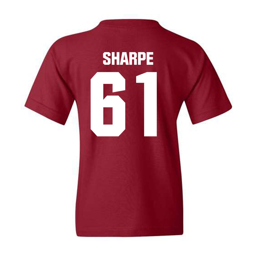 Alabama - Football Alumni : Jimmy Sharpe - Classic Shersey Youth T-Shirt Style003