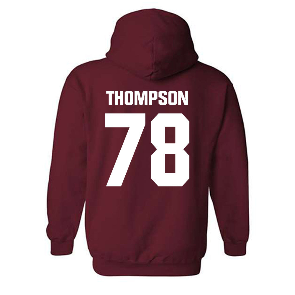 Alabama - Football Alumni : Louis Thompson - Classic Shersey Hooded Sweatshirt Style010