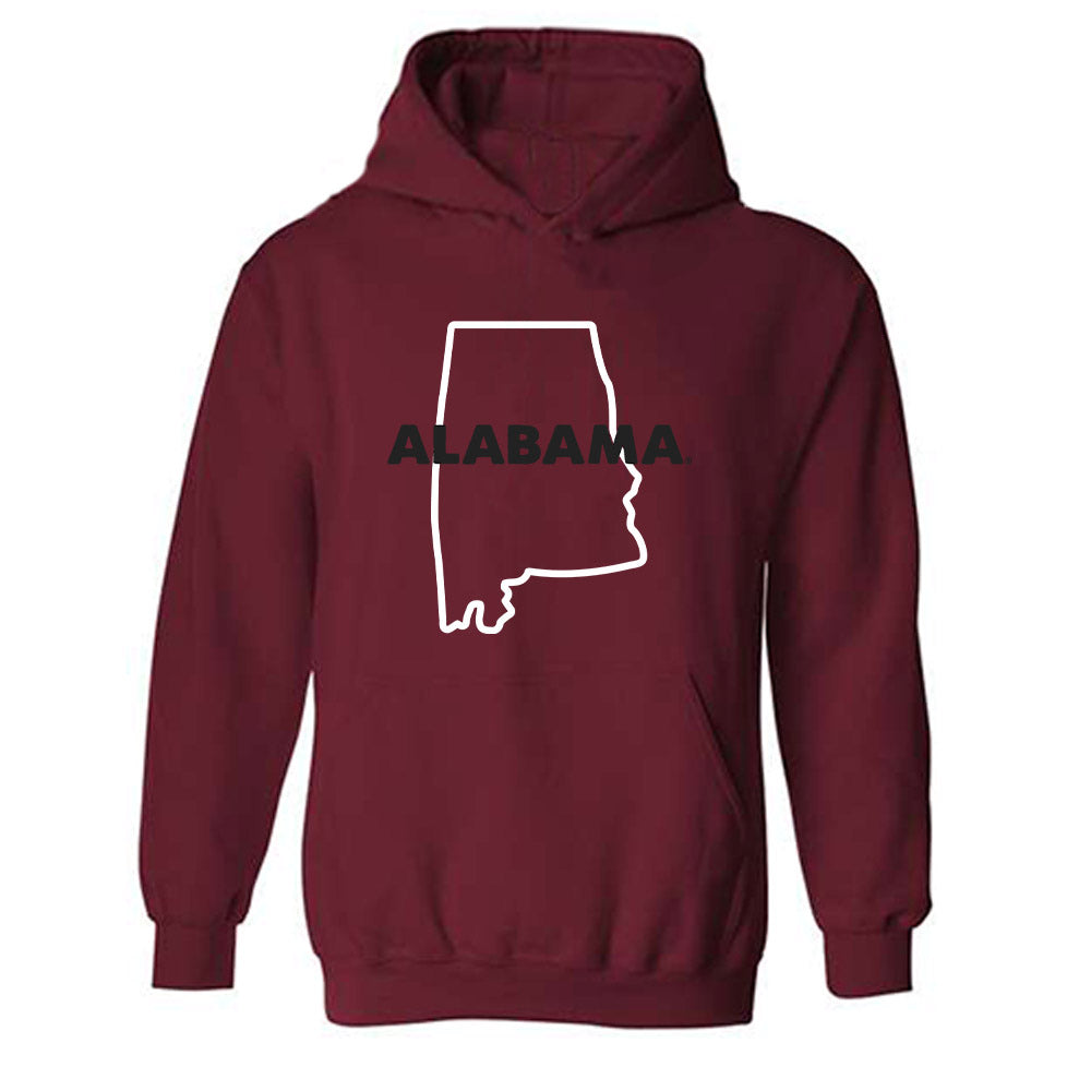 Alabama - Football Alumni : Joe Namath - Classic Shersey Hooded Sweatshirt Style012