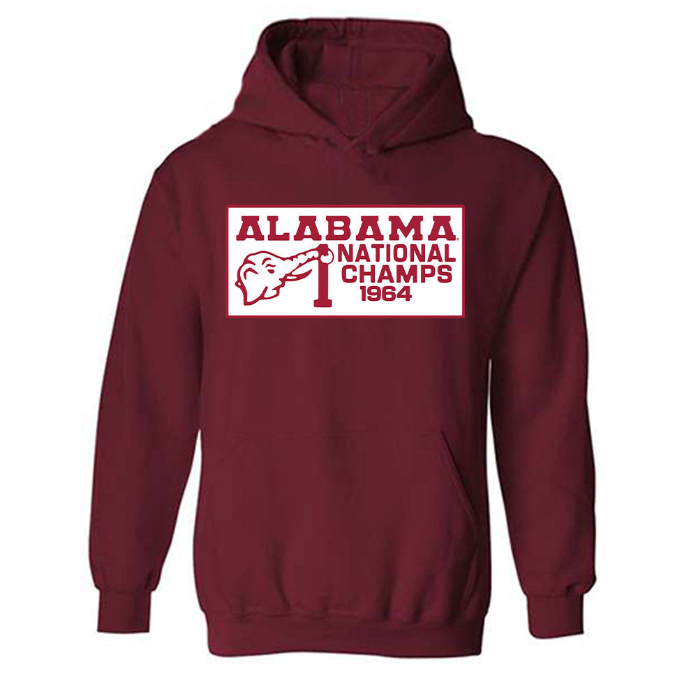 Alabama - Football Alumni : Jimmy Sharpe - Alumni Classic Shersey Hooded Sweatshirt