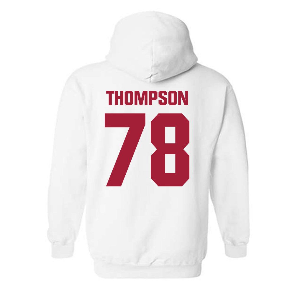 Alabama - Football Alumni : Louis Thompson - Classic Shersey Hooded Sweatshirt Style014