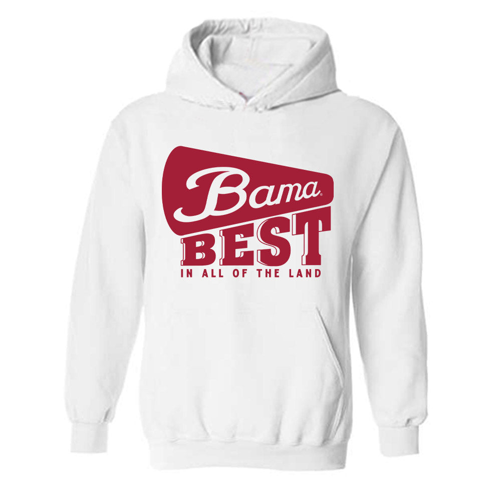 Alabama - Football Alumni : Jackie Sherrill - Classic Shersey Hooded Sweatshirt Style003