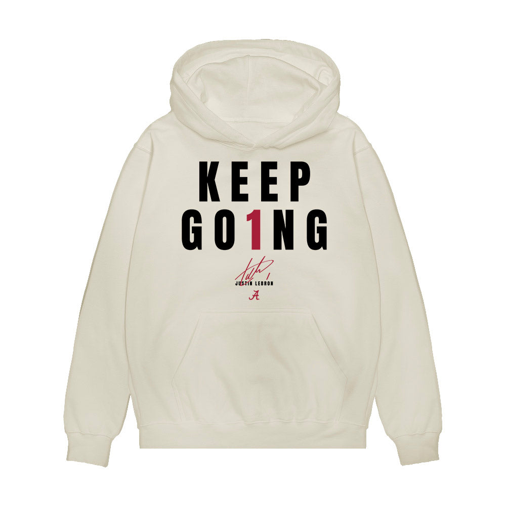 Alabama - NCAA Baseball : Justin Lebron - Classic Shersey Premium Hooded Sweatshirt