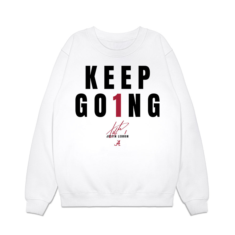 Alabama - NCAA Baseball : Justin Lebron - Classic Shersey Premium Crewneck Sweatshirt