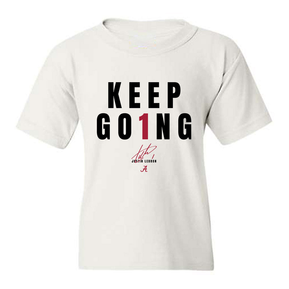 Alabama - NCAA Baseball : Justin Lebron - Classic Shersey Youth T-Shirt Style003