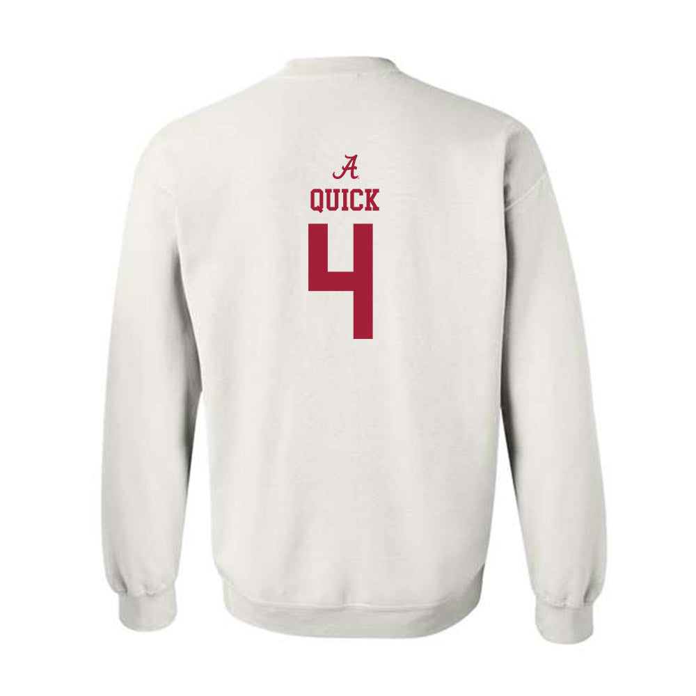 Alabama - NCAA Baseball : Riley Quick - Crewneck Sweatshirt Classic Shersey Style001