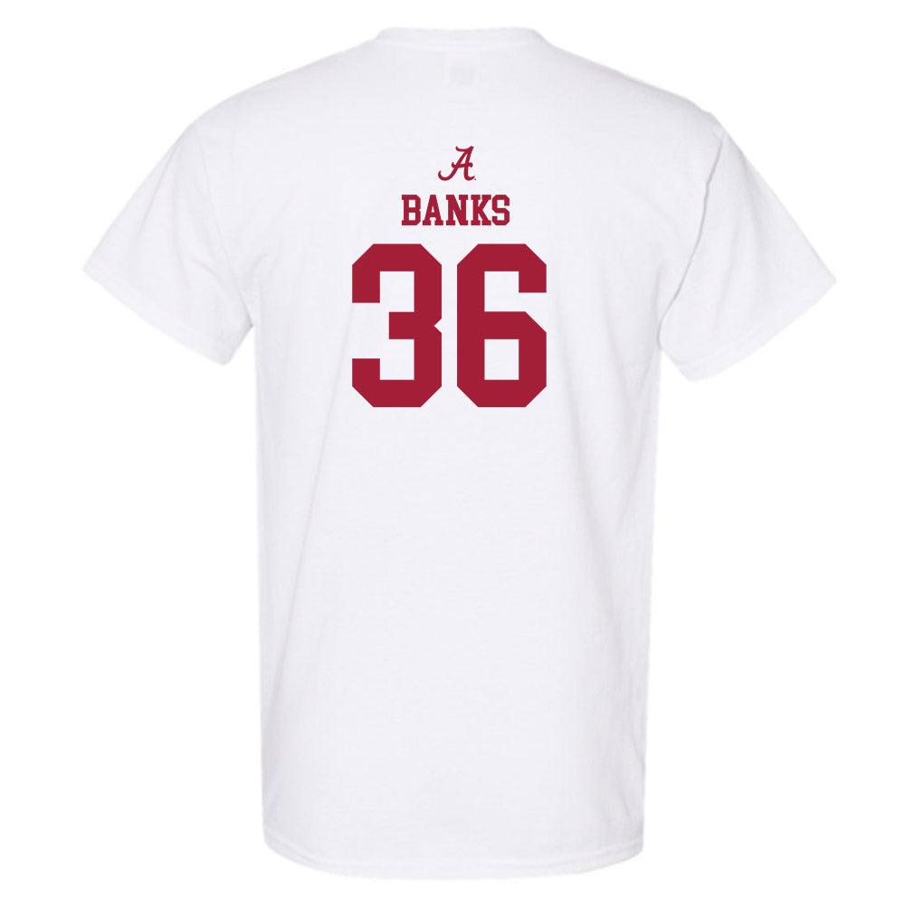 Alabama - NCAA Baseball : Hagan Banks - T-Shirt Classic Shersey Style001
