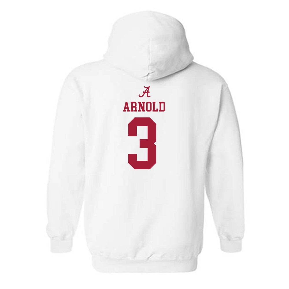 Alabama - Football Alumni : Terrion Arnold - Classic Shersey Hooded Sweatshirt Style001