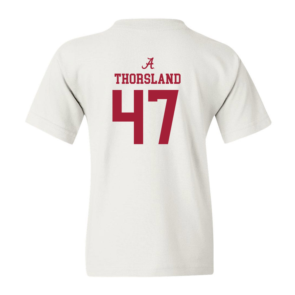 Alabama - NCAA Football : Adam Thorsland - Classic Shersey Youth T-Shirt Style001