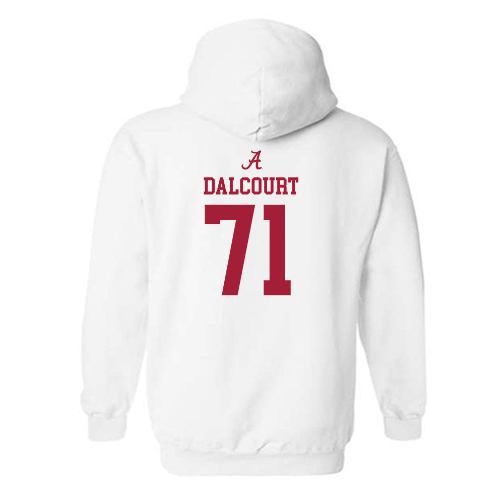 Alabama - Football Alumni : Darrian Dalcourt - Classic Shersey Hooded Sweatshirt Style001