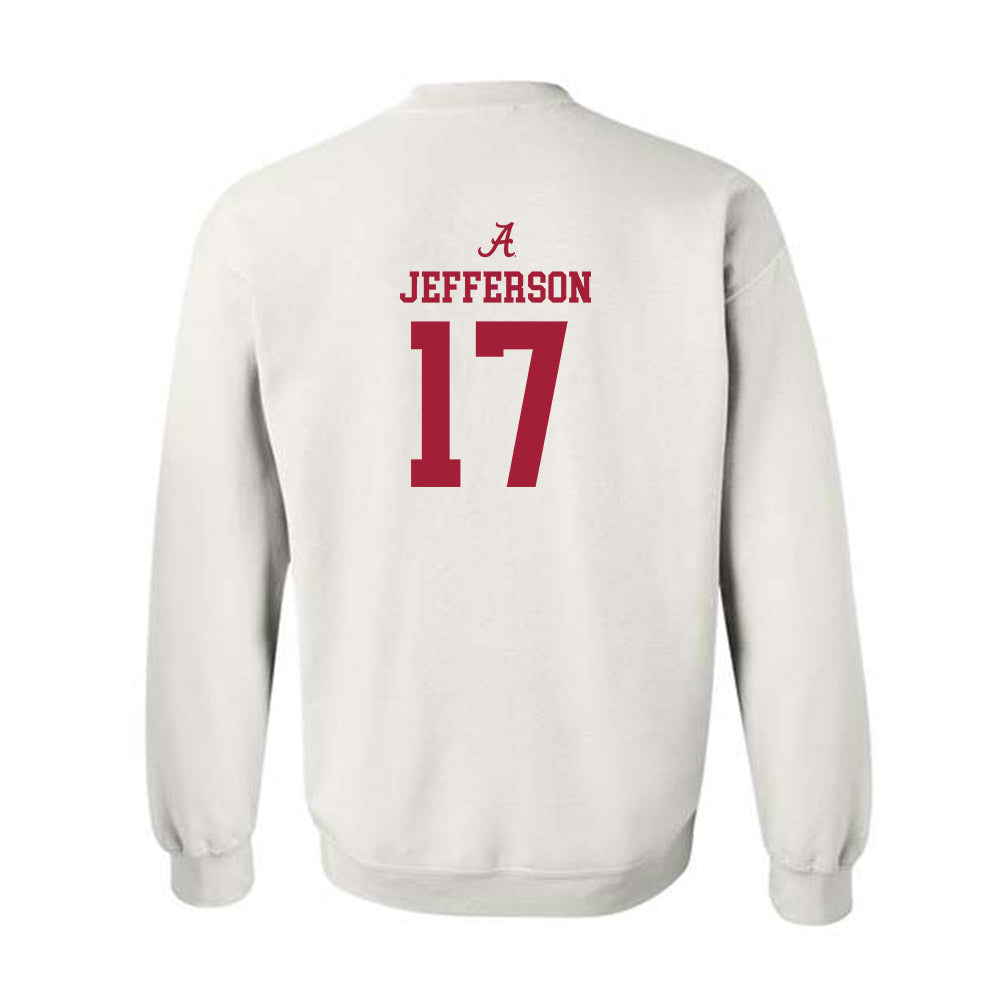 Alabama - NCAA Football : Amari Jefferson - Classic Shersey Crewneck Sweatshirt Style001
