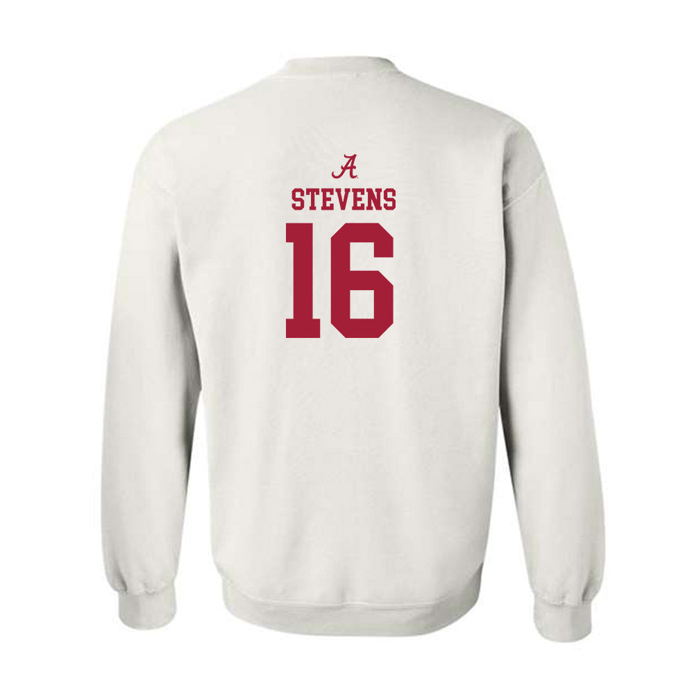 Alabama - NCAA Baseball : Jonathan Stevens - Crewneck Sweatshirt Classic Shersey Style001