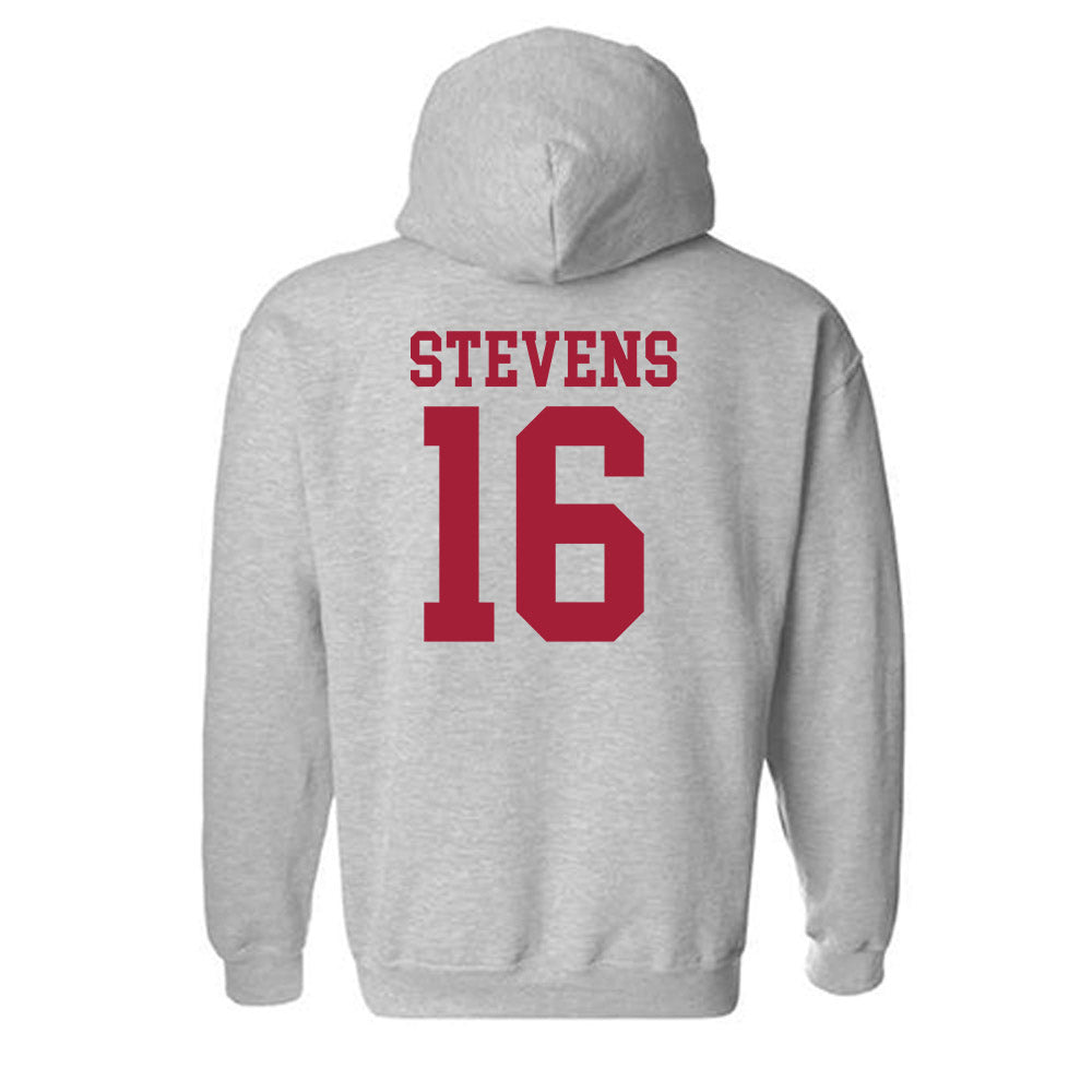 Alabama - NCAA Baseball : Jonathan Stevens - Hooded Sweatshirt Classic Shersey Style001