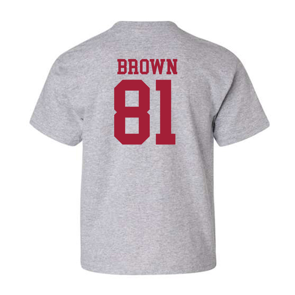 Alabama - Football Alumni : Keith Brown - Classic Shersey Youth T-Shirt