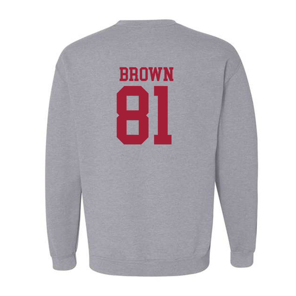 Alabama - Football Alumni : Keith Brown - Classic Shersey Crewneck Sweatshirt
