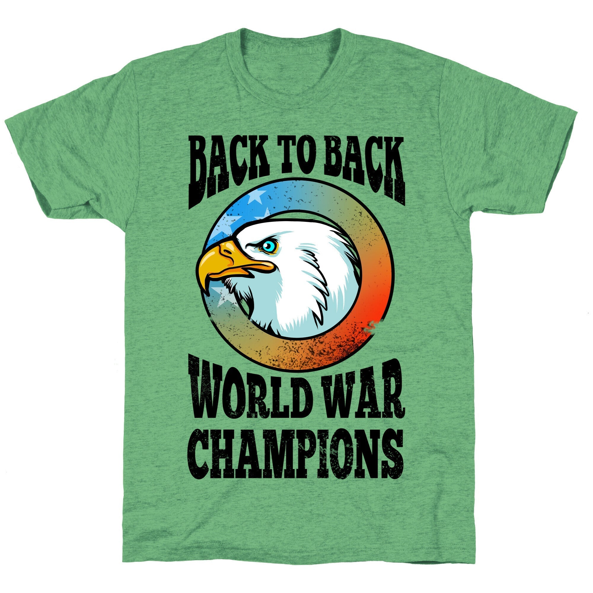 Back to Back World War Champions Unisex Triblend Tee