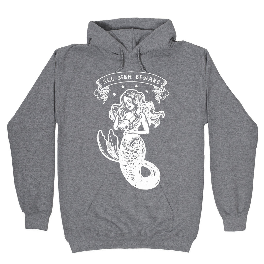 All Men Beware Vintage Mermaid Hoodie Style001