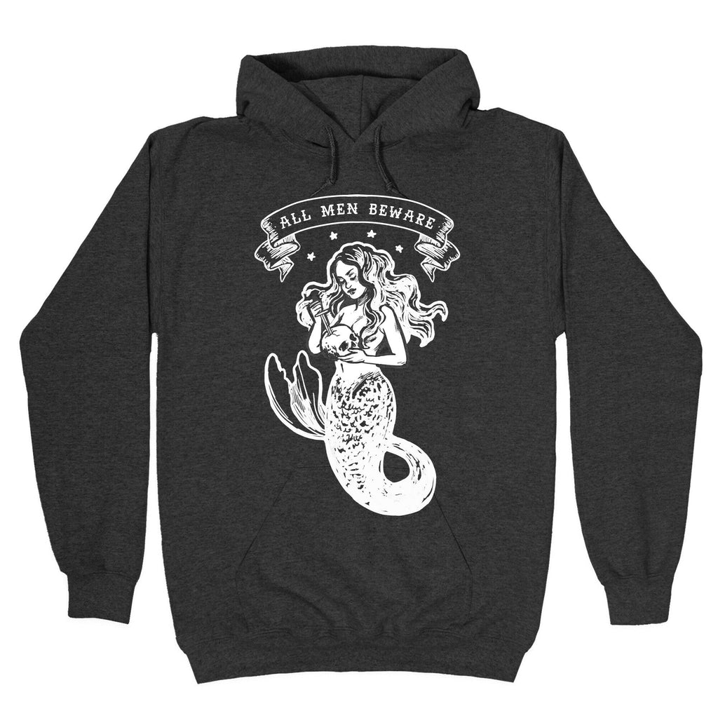 All Men Beware Vintage Mermaid Hoodie Style001
