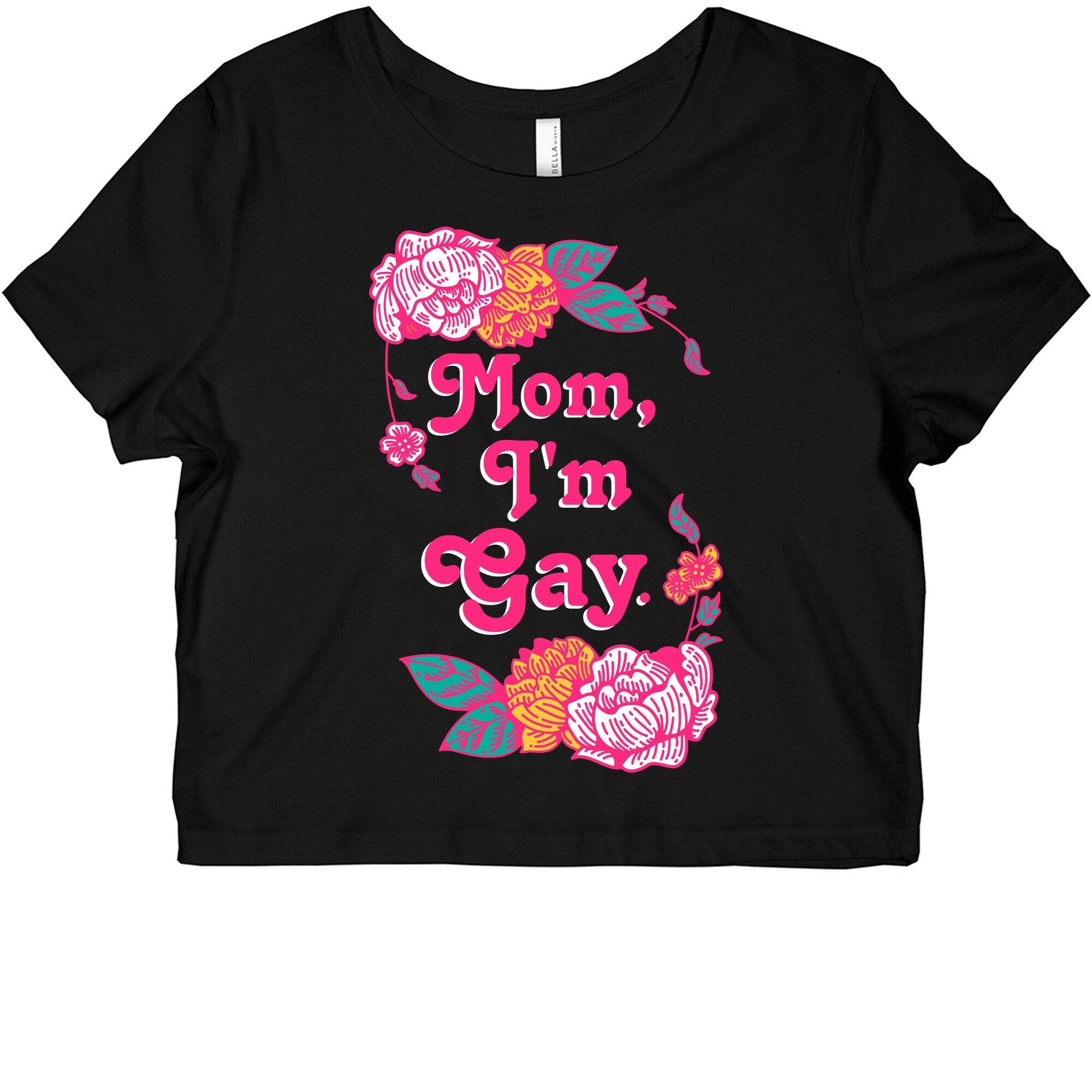 Dad I'm Gay Graphic Baby Tee Style001