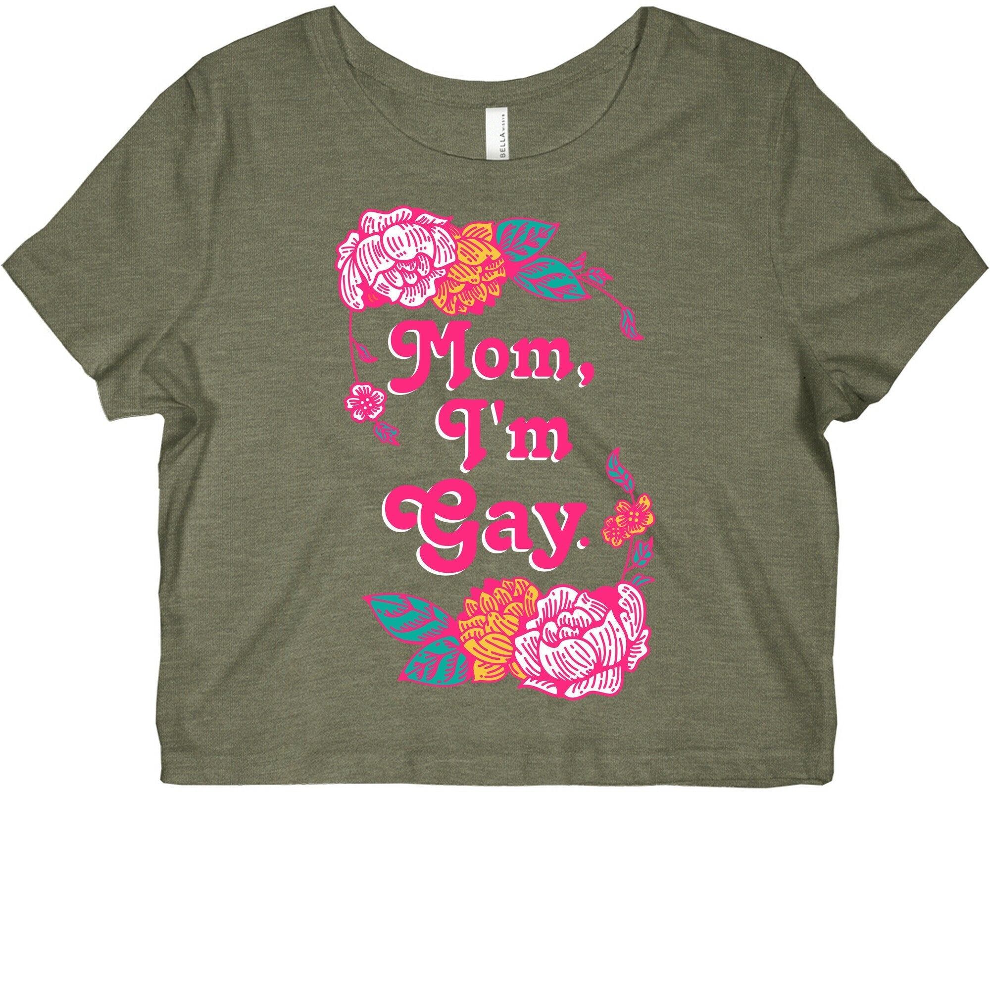 Dad I'm Gay Graphic Baby Tee Style001