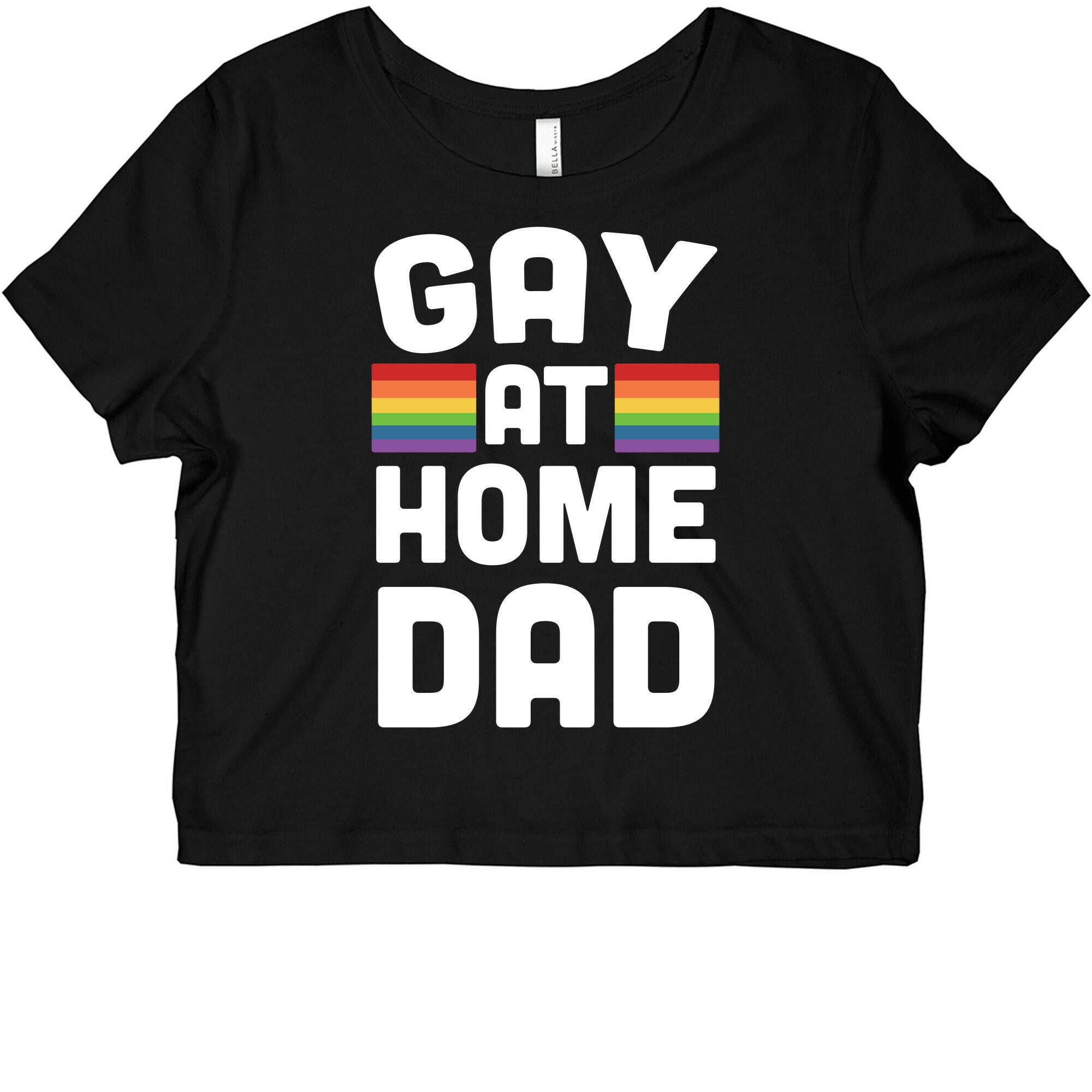 Gay at Home Dad Graphic Baby Tee