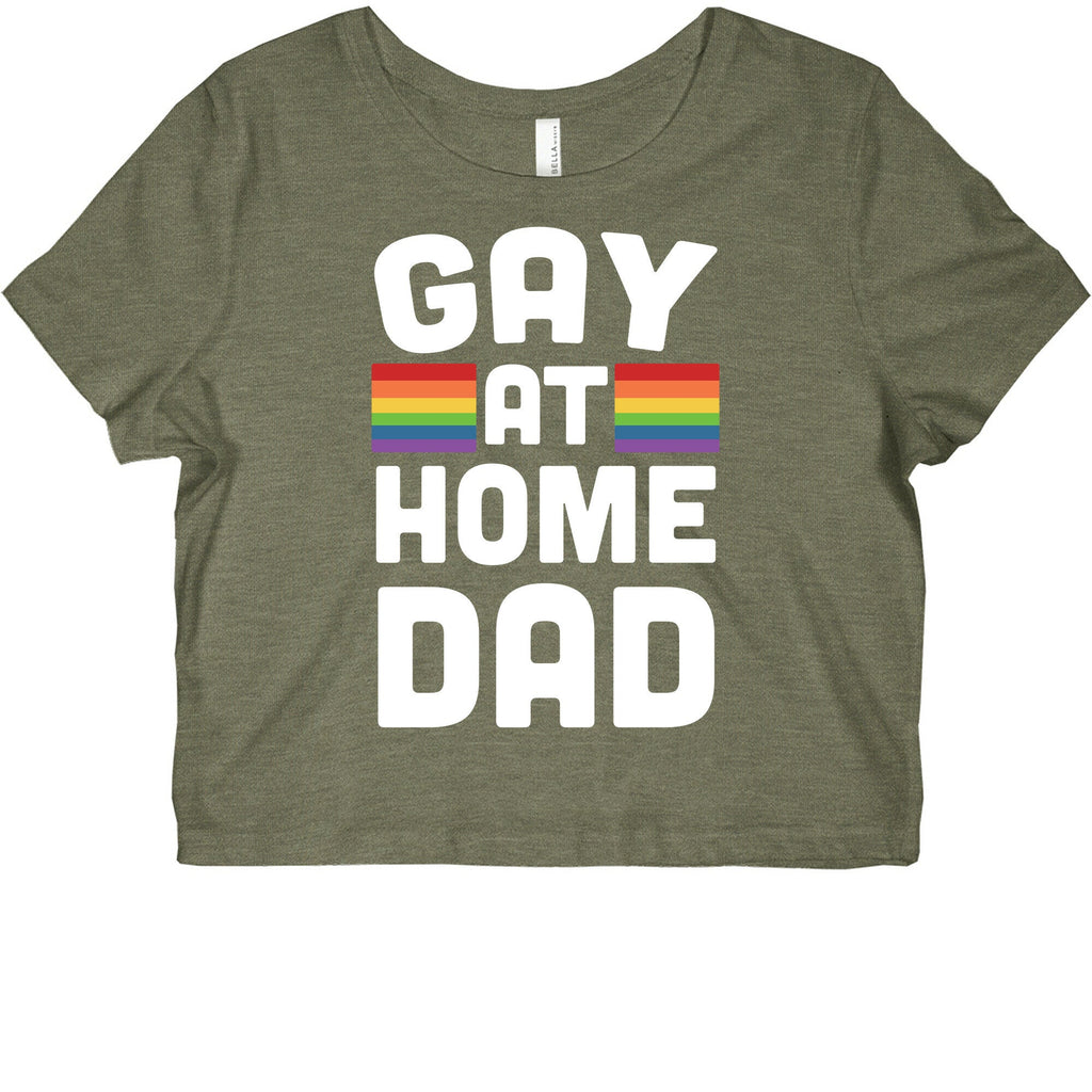 Gay at Home Dad Graphic Baby Tee
