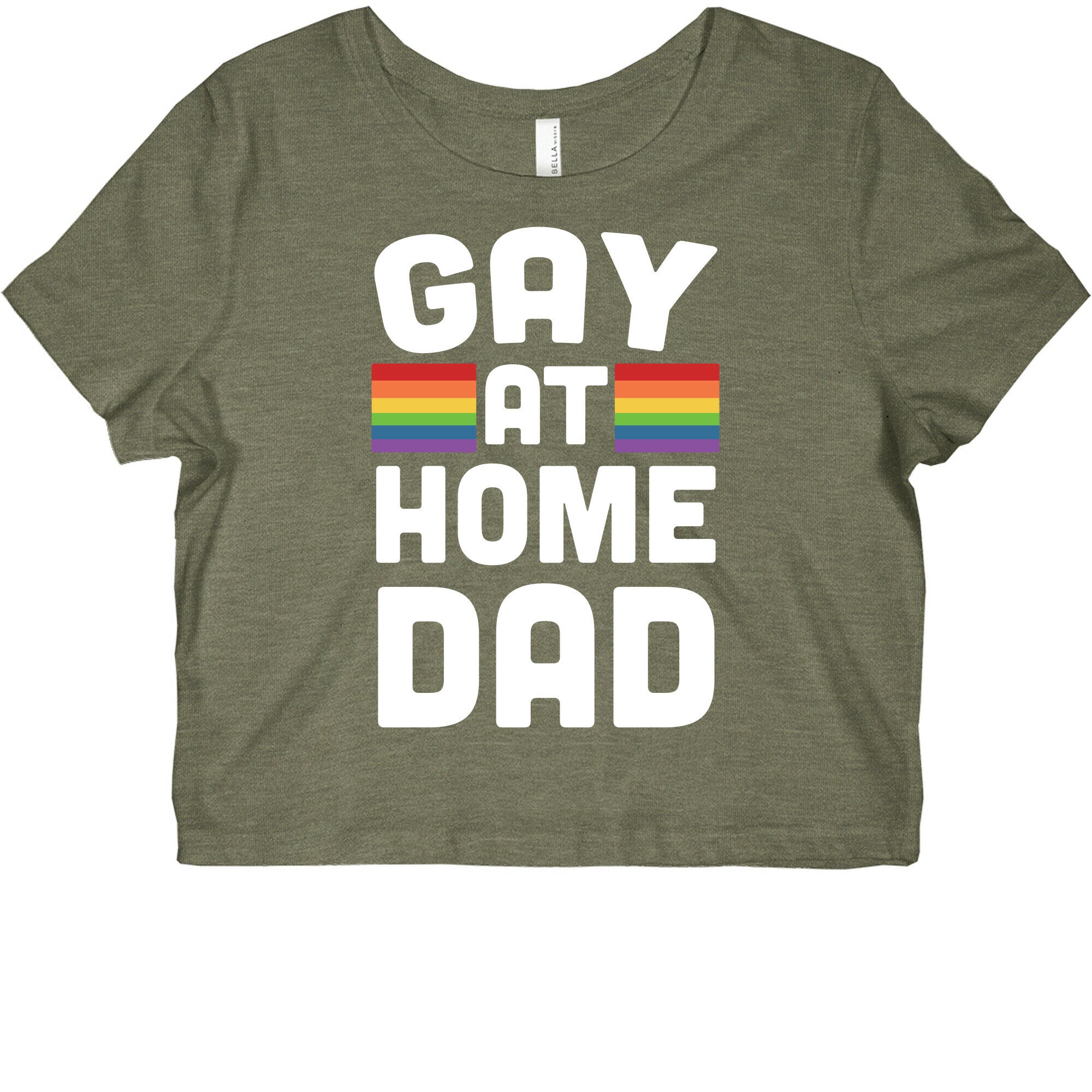 Gay at Home Dad Graphic Baby Tee