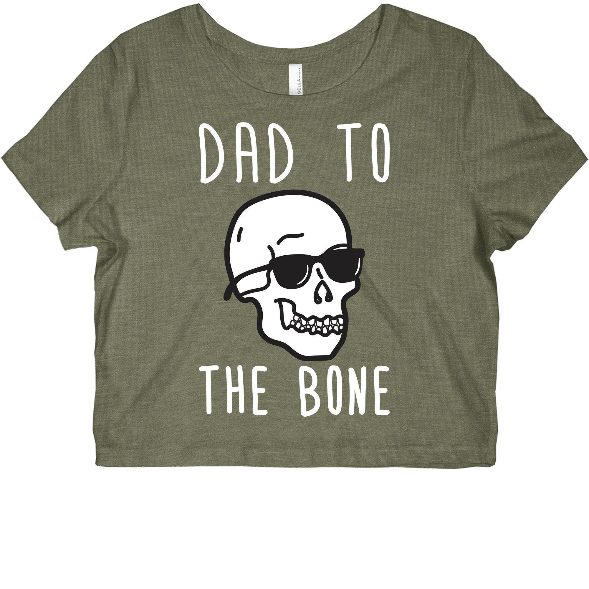 Dad To The Bone Graphic Baby Tee Style001