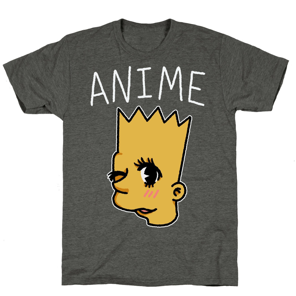 Anime Bort Parody Unisex Triblend Tee