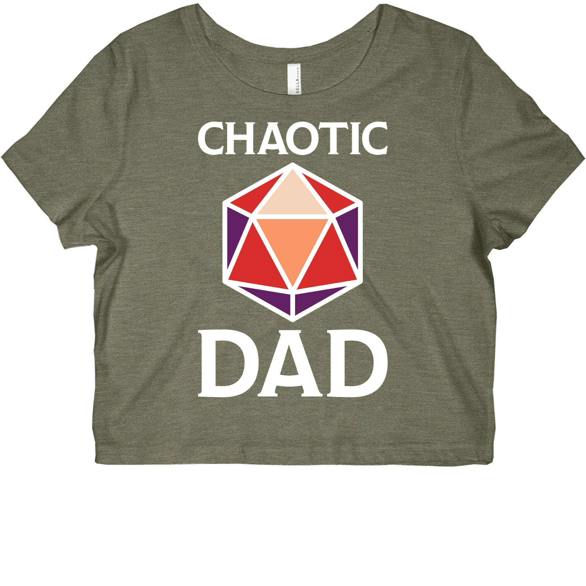 Chaotic Dad Graphic Baby Tee Style001