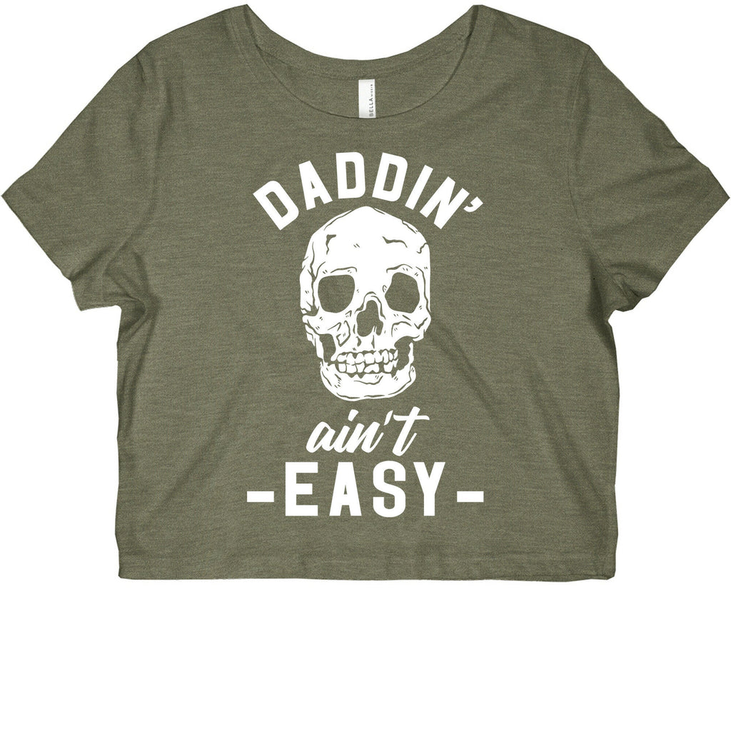Daddin' Ain't Easy Graphic Baby Tee Style001