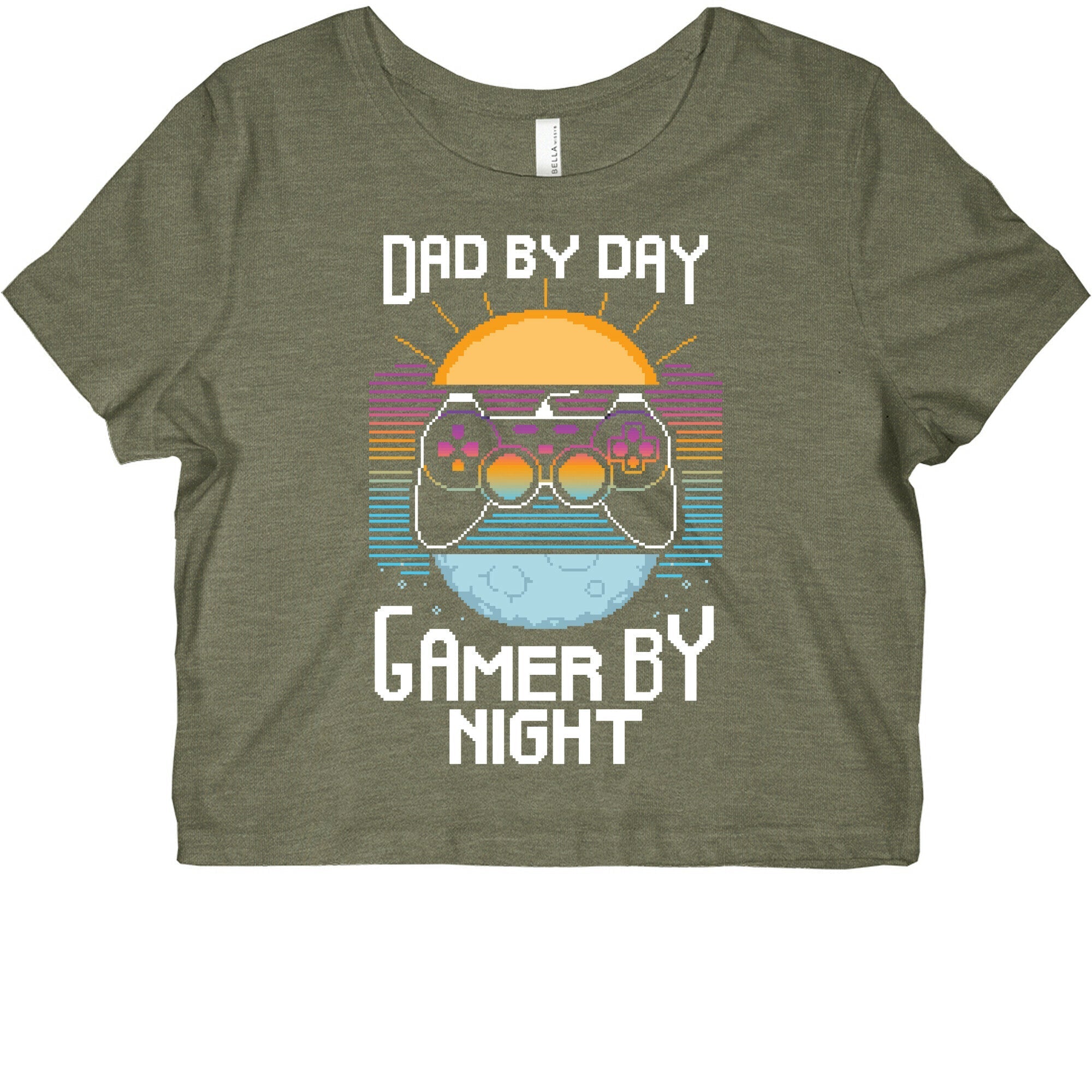 Dad By Day, Gamer By Night Graphic Baby Tee