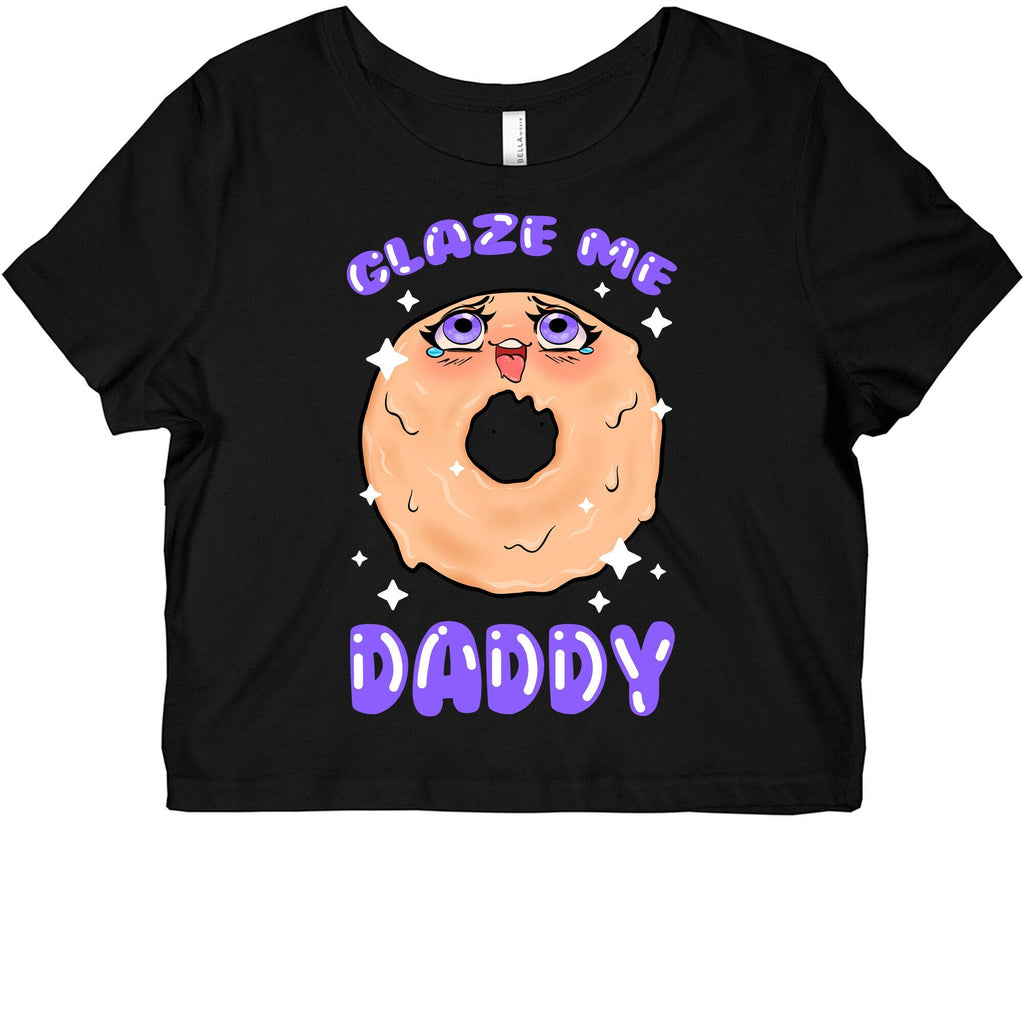 Glaze Me Daddy Graphic Baby Tee Style001
