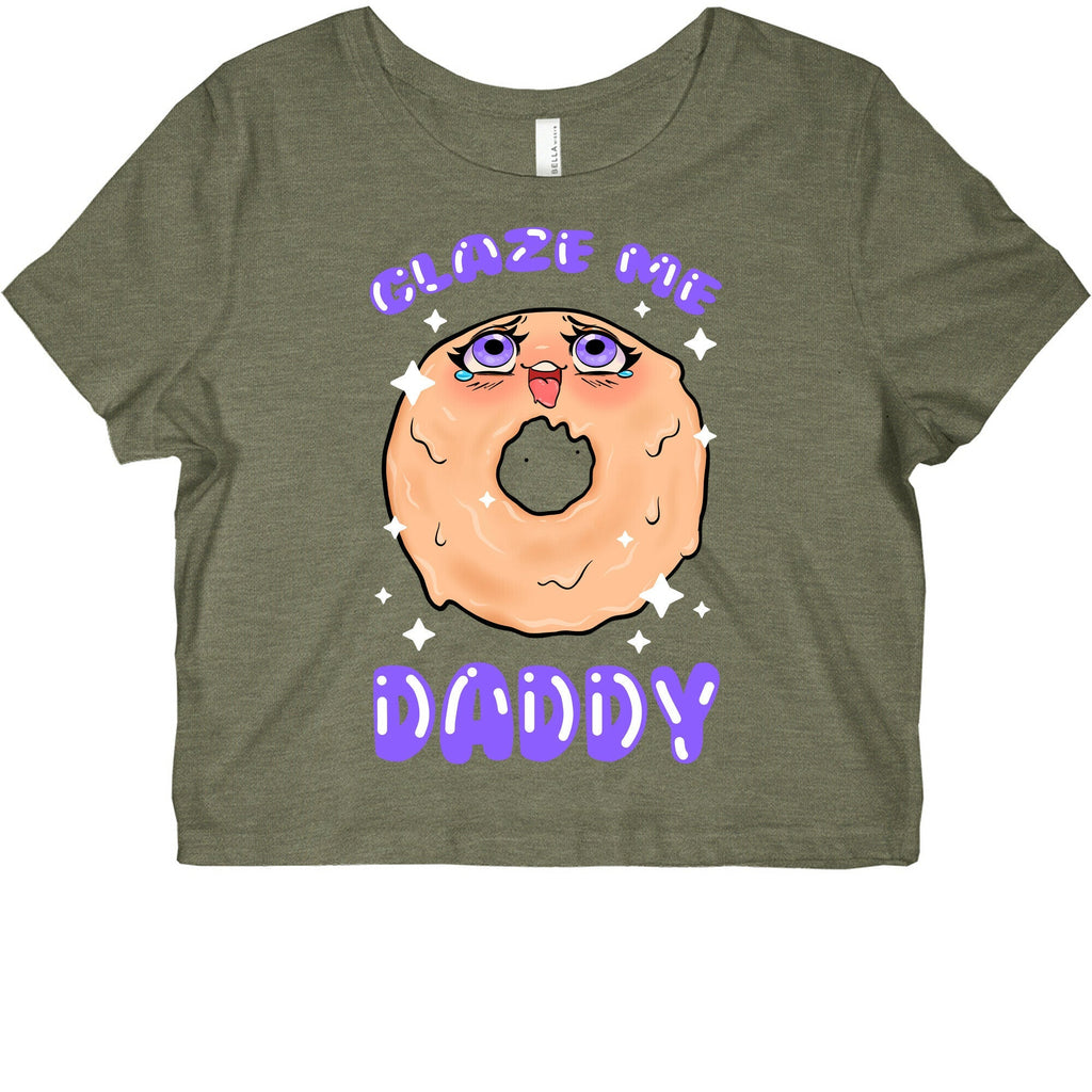 Glaze Me Daddy Graphic Baby Tee Style001
