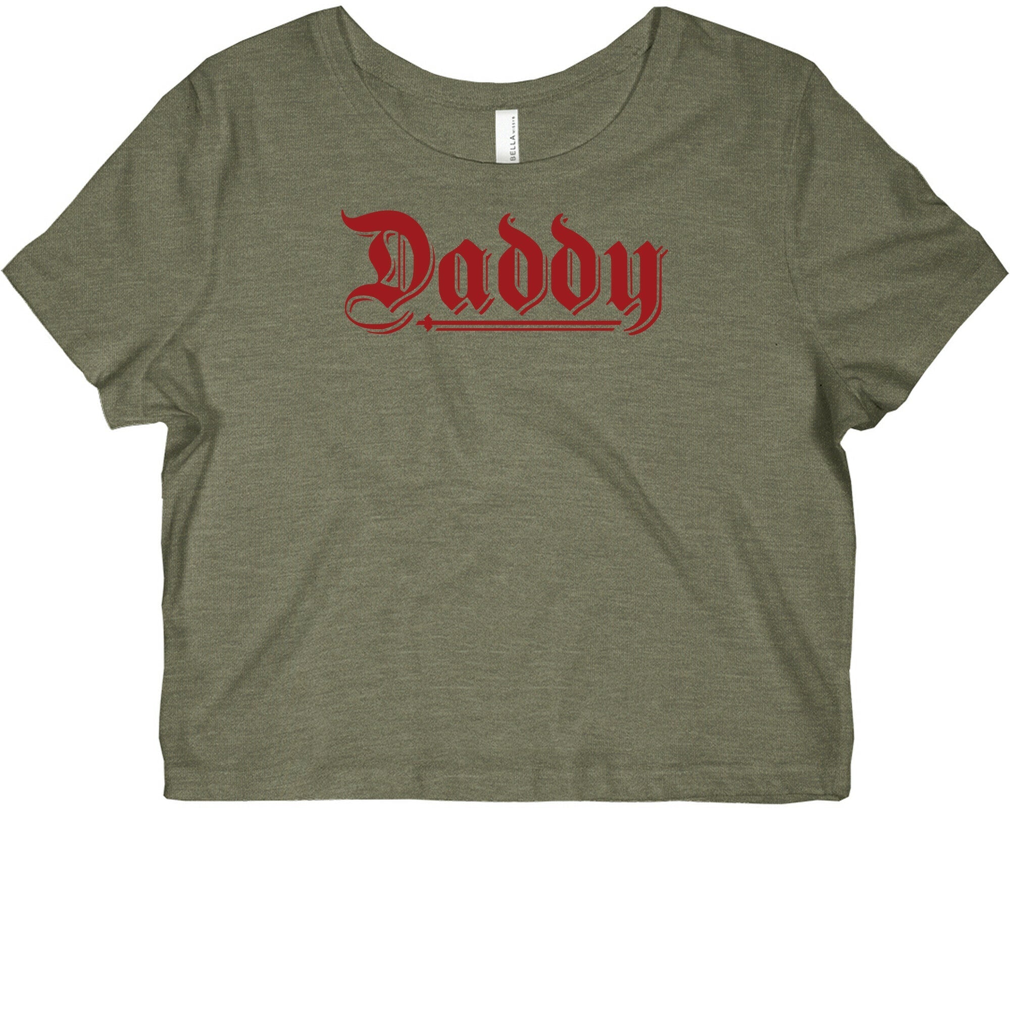 Daddy Gothic Graphic Baby Tee Style001