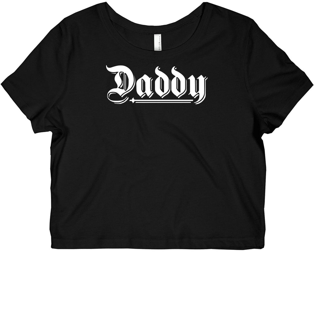Daddy Gothic Graphic Baby Tee