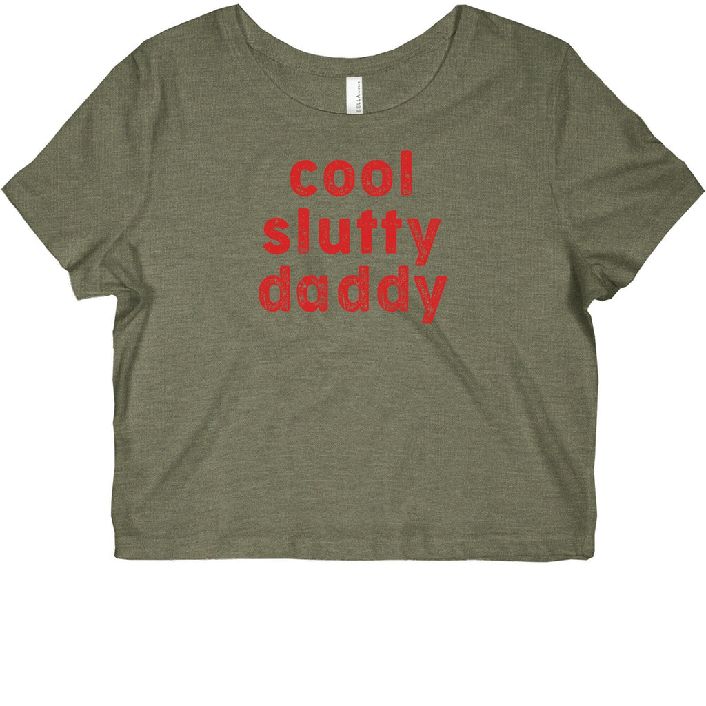 Cool Slutty Daddy Graphic Baby Tee Style001