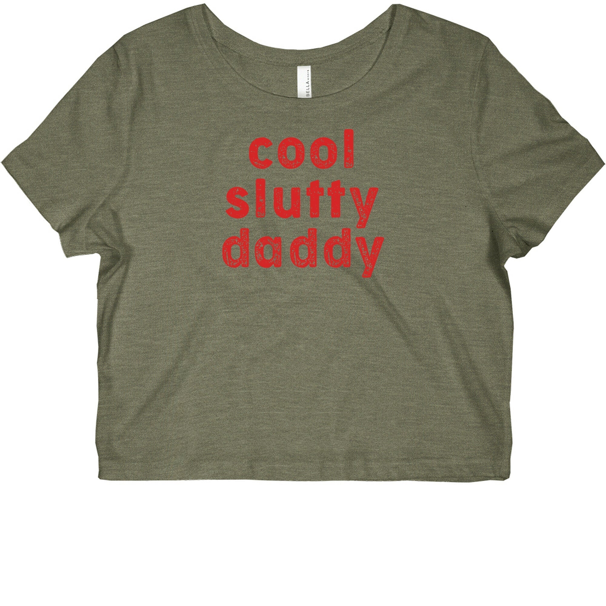 Cool Slutty Daddy Graphic Baby Tee Style001