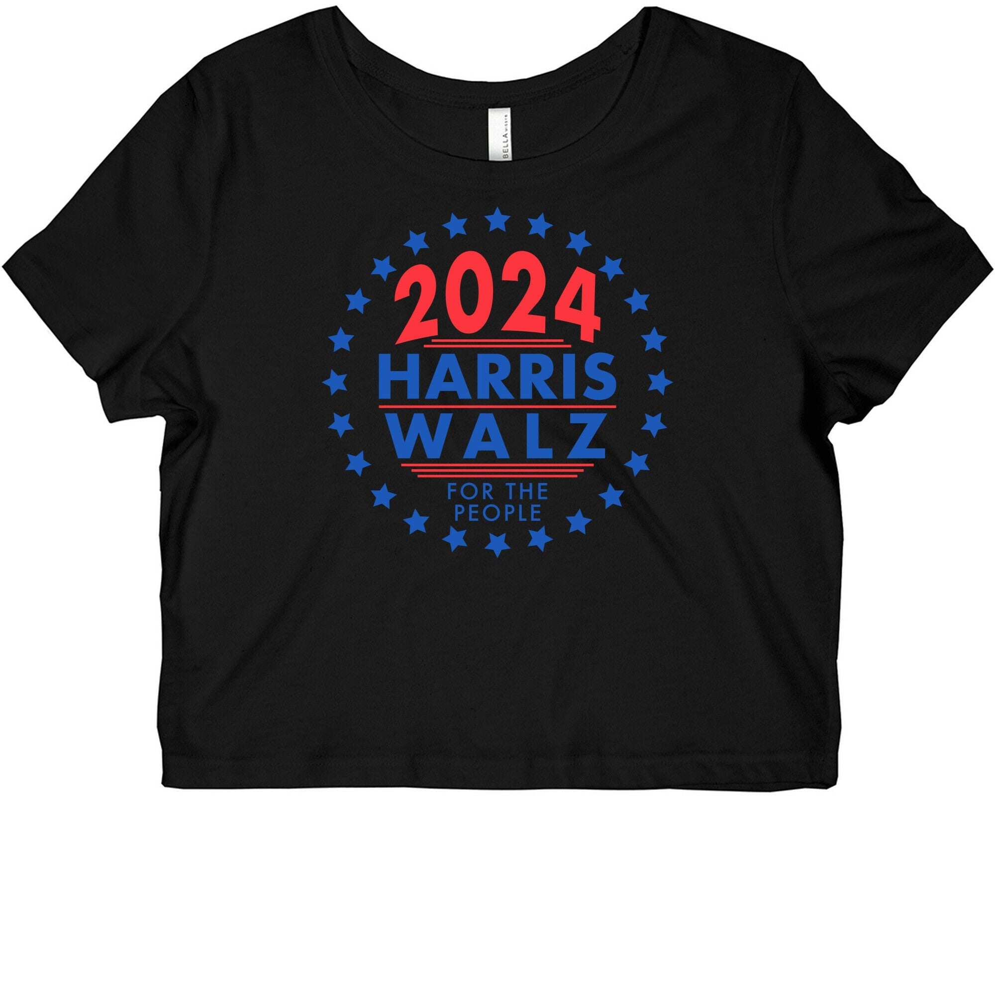 2024 Harris Walz For The People Graphic Baby Tee