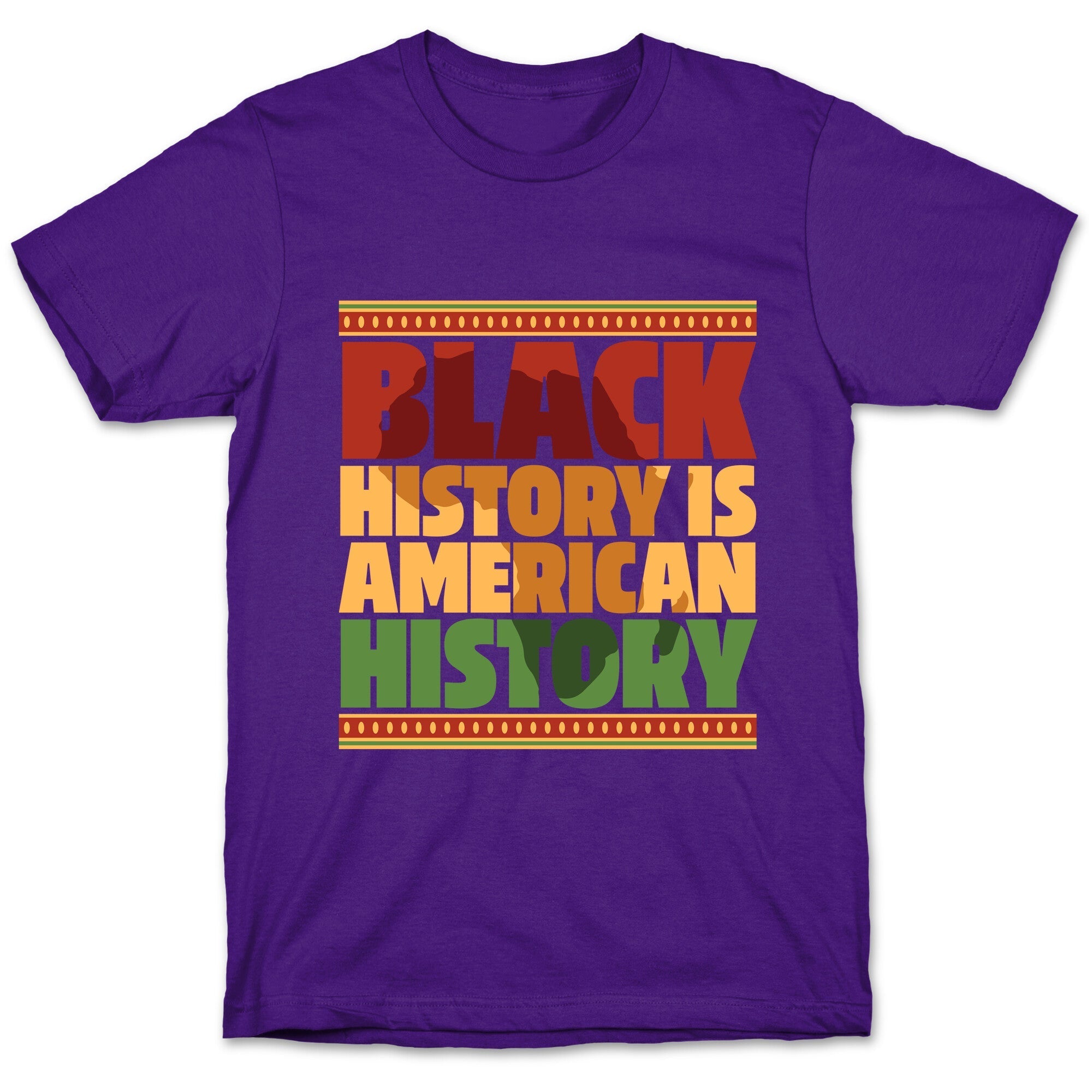 Black History Is American History T-Shirt Style001