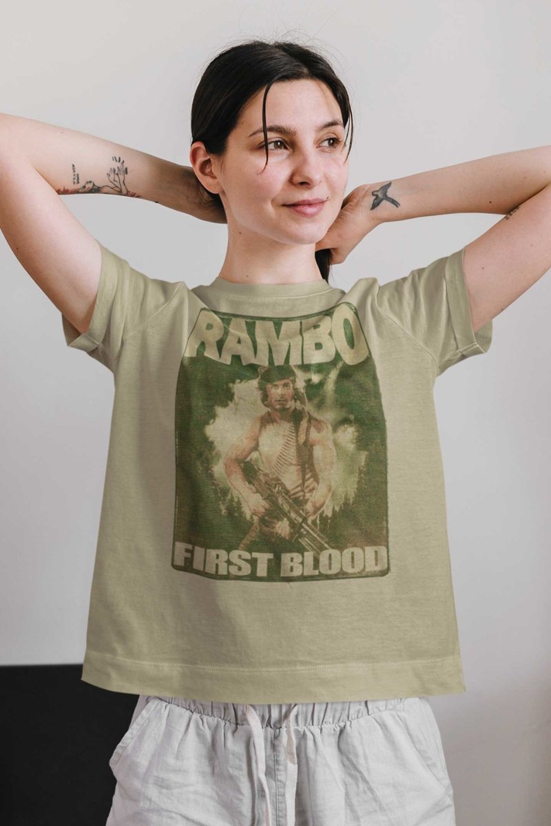Rambo Poster Boyfriend Tee