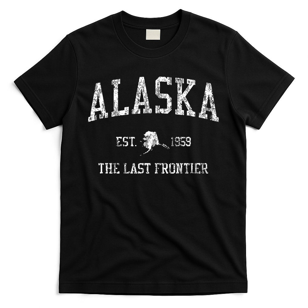 Retro Alaska Vintage Sports T-Shirt